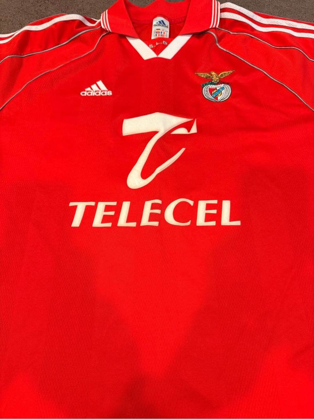 Adidas SL Benfica Soccer Jersey, Size: Men’s XL